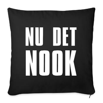 NOW the Nook Anti USA - Sofa pillowcase 17,3'' x 17,3'' (45 x 45 cm) - black - Front