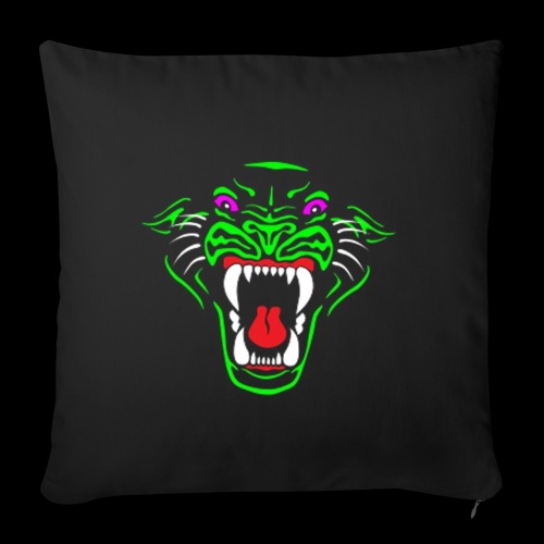 Panther logo tshiret png - Sofa pillowcase 17,3'' x 17,3'' (45 x 45 cm)
