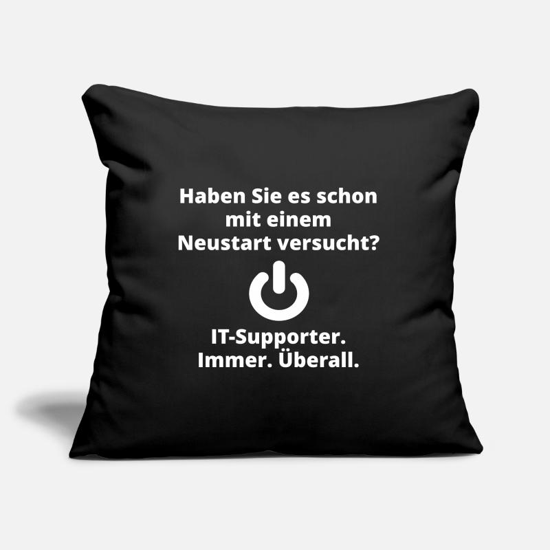 IT Administrator Supporter Support Computer Sofakissenbezug 45 x 45 cm