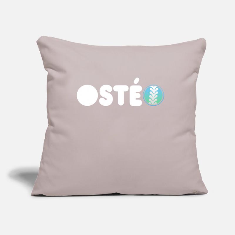 Osteo oder Osteopath - besonderes Osteogeschenk Sofakissenbezug 45 x 45 cm
