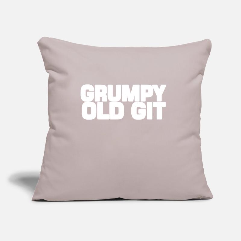 Grumpy old Git Sofa pillowcase 17,3'' x 17,3'' (45 x 45 cm)