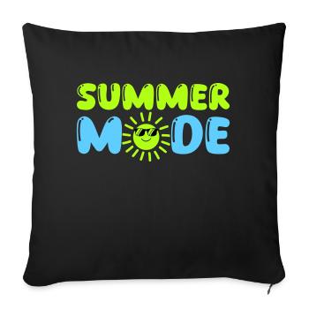 summer mode - Sofakissenbezug 45 x 45 cm - Schwarz - Vorne