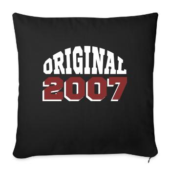 Original 2007 - Housse de coussin décorative 45 x 45 cm - noir - Devant