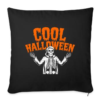 Cool Halloween Grim Reaper - Housse de coussin décorative 45 x 45 cm - noir - Devant