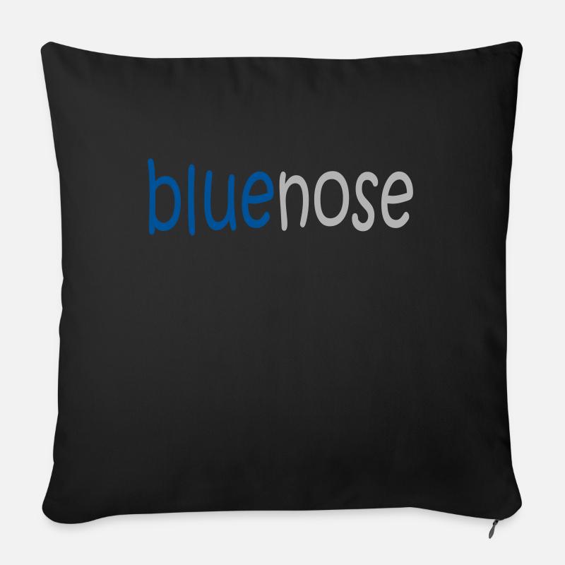 Bluenose - Housse de coussin décorative 45 x 45 cm - noir