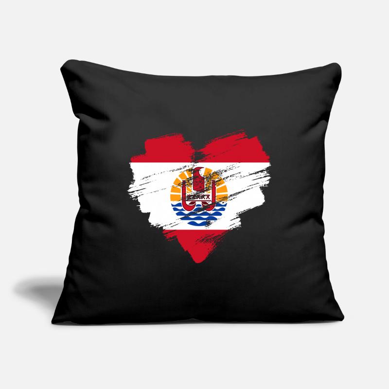 French Polynesia Sofa pillowcase 17,3'' x 17,3'' (45 x 45 cm)