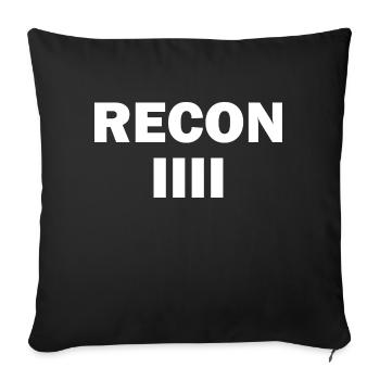 Craftsman Handyman Craft Tool Construction Site - Sofa pillowcase 17,3'' x 17,3'' (45 x 45 cm) - black - Front