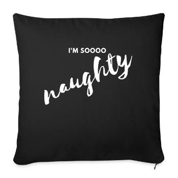 Je suis si vilain - Housse de coussin décorative 45 x 45 cm - noir - Devant