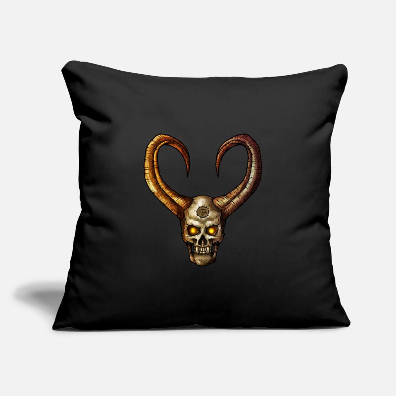 Devil Skull 4 Sofa pillowcase 17,3'' x 17,3'' (45 x 45 cm)