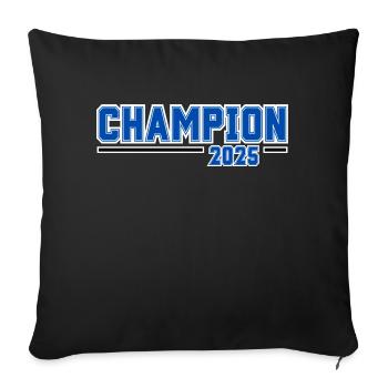 Champion 2025 - Sofa pillowcase 17,3'' x 17,3'' (45 x 45 cm) - black - Front