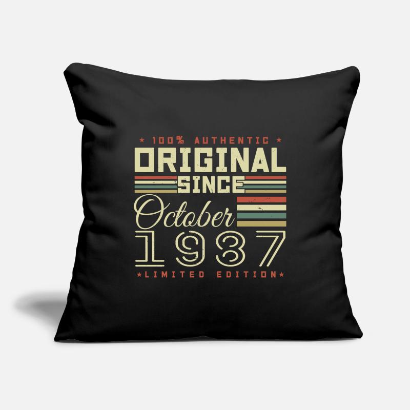 Legendary since October 1987 | October 1987 Sofa pillowcase 17,3'' x 17,3'' (45 x 45 cm)