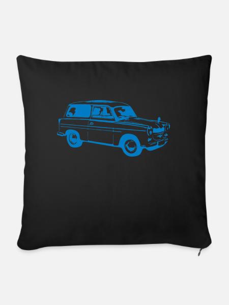 600 500 Kombi Tra - Sofakissenbezug 45 x 45 cm - Schwarz