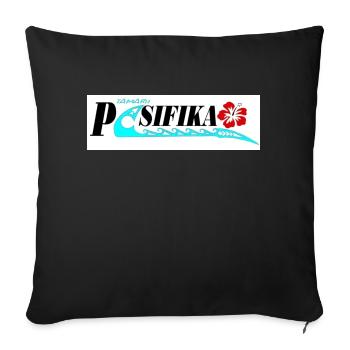 Tamarii PASIFIKA - Housse de coussin décorative 45 x 45 cm - noir - Devant