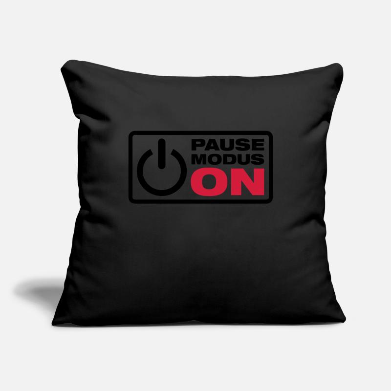 Pause Modus ON Sofakissenbezug 45 x 45 cm
