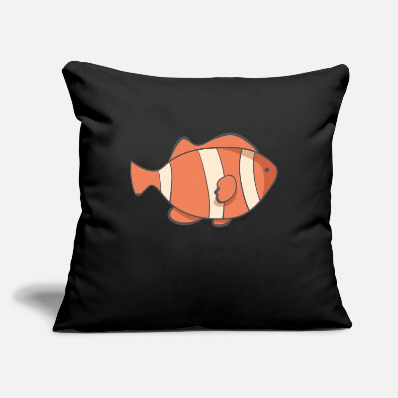 Fisch Clownfish Sofakissenbezug 45 x 45 cm