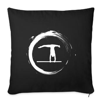 Turner - Sofakissenbezug 45 x 45 cm - Schwarz - Vorne