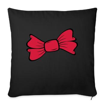 Loop - Sofa pillowcase 17,3'' x 17,3'' (45 x 45 cm) - black - Front