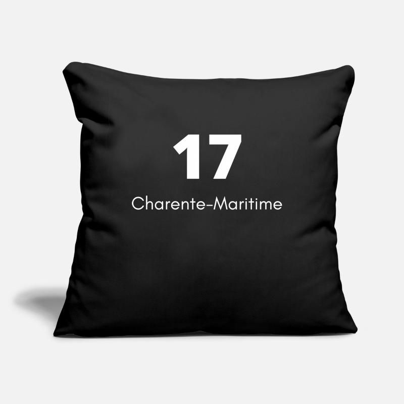 17 Charente Maritime Sofa pillowcase 17,3'' x 17,3'' (45 x 45 cm)