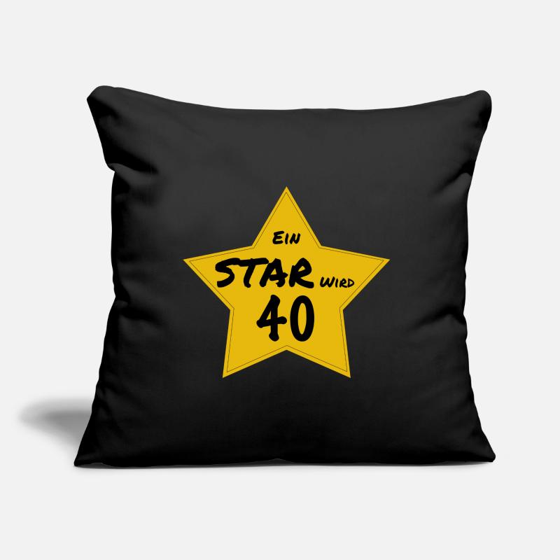 Ein Star wird 40 Jahre alt Sofakissenbezug 45 x 45 cm