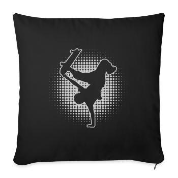 Skateboarding Men's Skater Women Skateboa - Sofa pillowcase 17,3'' x 17,3'' (45 x 45 cm) - black - Front