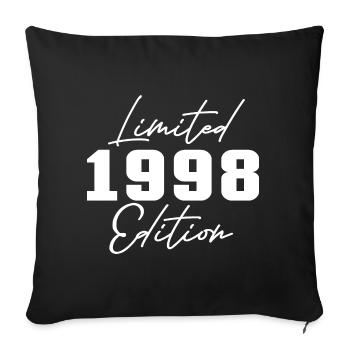 25th Birthday Men Women Anniversary 25 Years Old - Sofa pillowcase 17,3'' x 17,3'' (45 x 45 cm) - black - Front