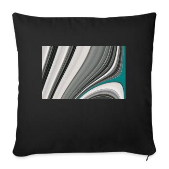 un ending skyline - Housse de coussin décorative 45 x 45 cm - noir - Devant