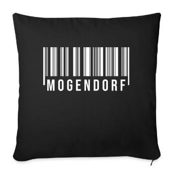 Mogendorf Westerwald - Sofakissenbezug 45 x 45 cm - Schwarz - Vorne