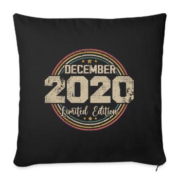 Les Légendes Sont Nées En Décembre 2020 - 2020 - Housse de coussin décorative 45 x 45 cm - noir - Devant