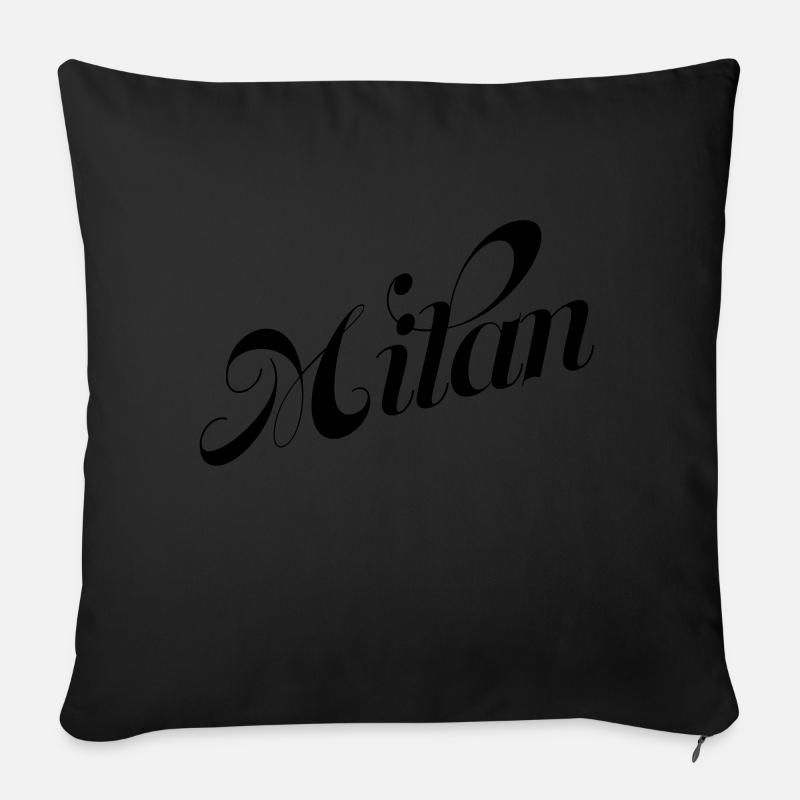 cerf-volant - Housse de coussin décorative 45 x 45 cm - noir
