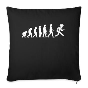 Baker - evolution - Sofa pillowcase 17,3'' x 17,3'' (45 x 45 cm) - black - Front