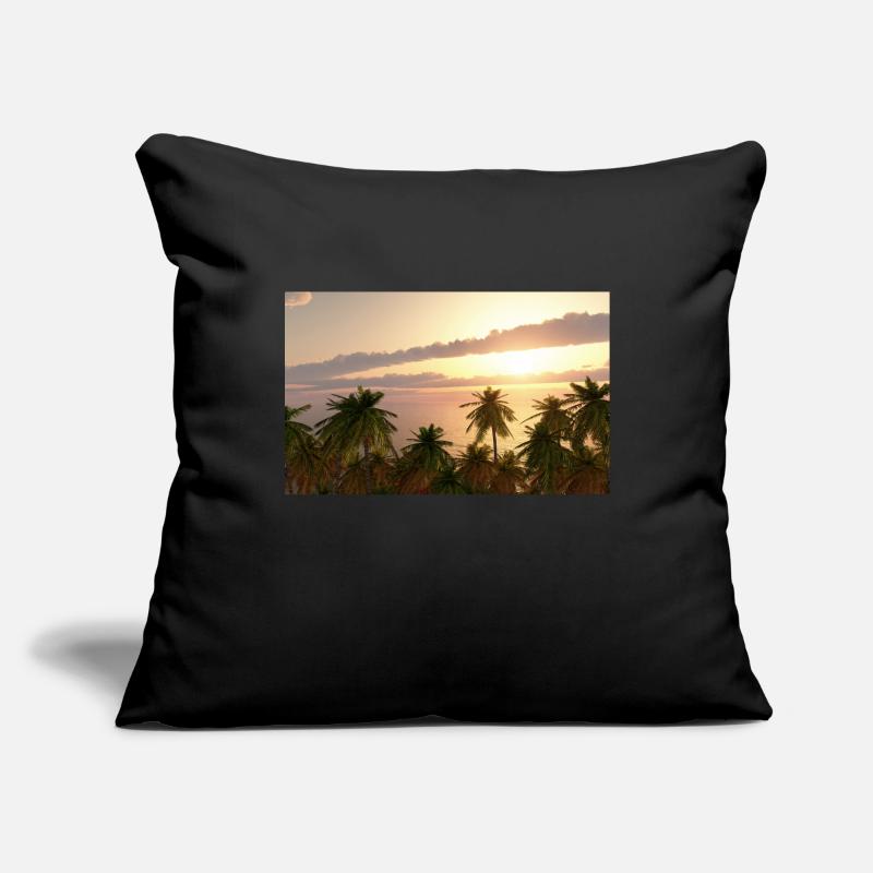 Dans la mer du Sud Housse de coussin décorative 45 x 45 cm