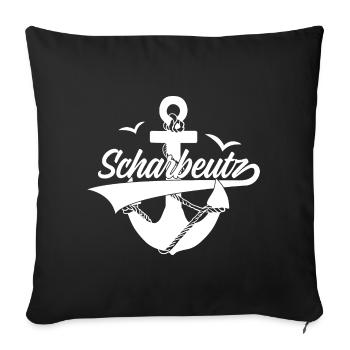 SCHARBEUTZ BALTIC SEA HOLIDAY - Sofa pillowcase 17,3'' x 17,3'' (45 x 45 cm) - black - Front