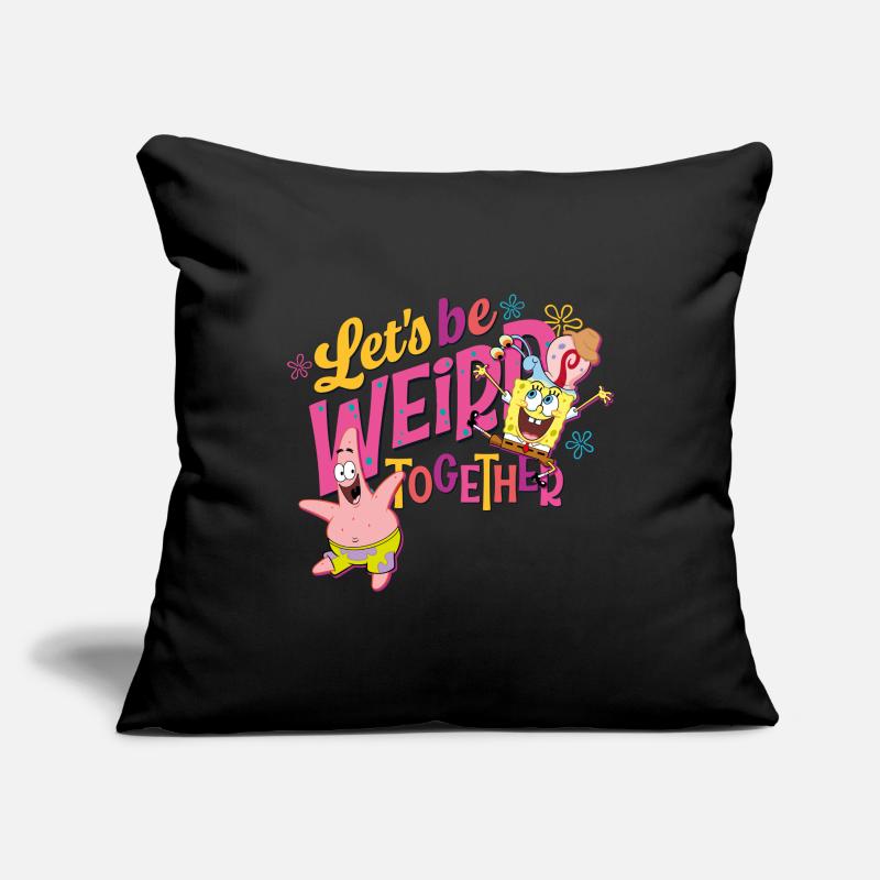 Bob l'Éponge Spongebob Patrick Gary Amitié Housse de coussin décorative 45 x 45 cm