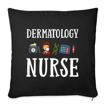 Dermatology Skin Care Skin Medicine Disease - Sofa pillowcase 17,3'' x 17,3'' (45 x 45 cm) - black - Front