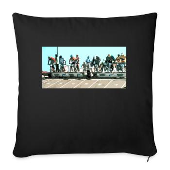 BMX - Sofa pillowcase 17,3'' x 17,3'' (45 x 45 cm) - black - Front
