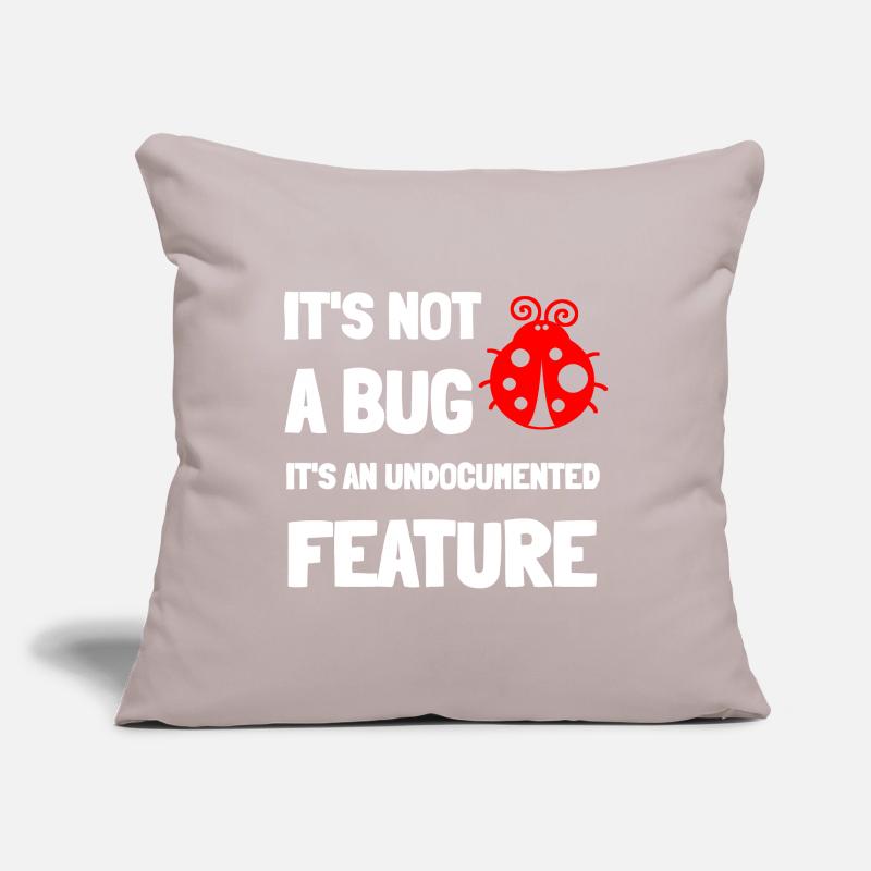 Informatik Informatiker Witz lustiger Spruch Coder Sofakissenbezug 45 x 45 cm