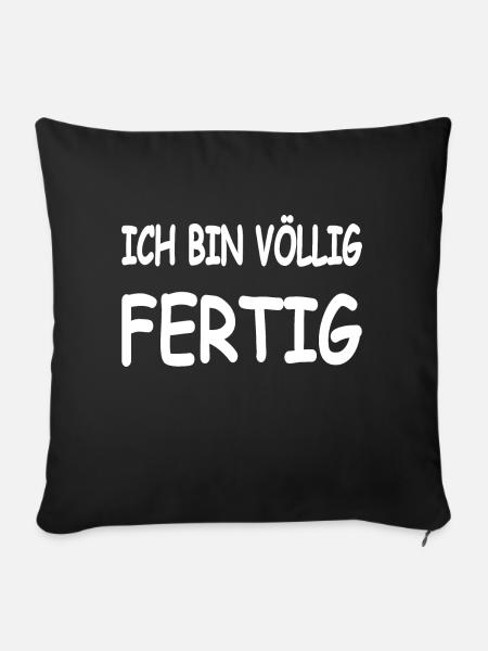 Party - Sofakissenbezug 45 x 45 cm - Schwarz