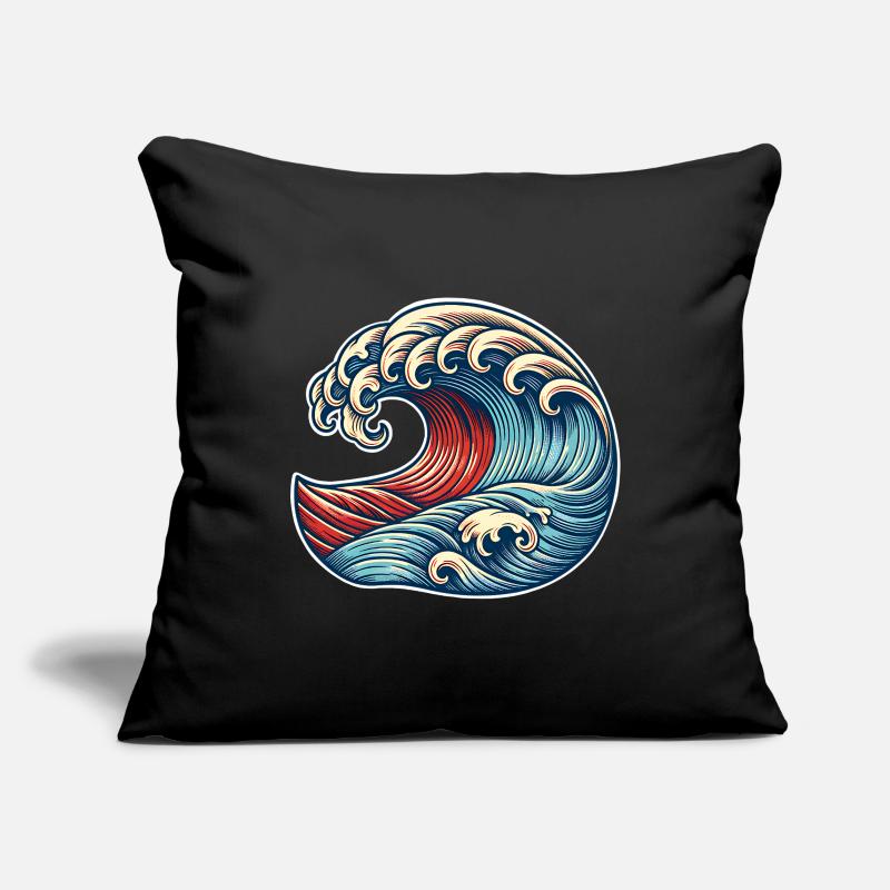 Wave Sofa pillowcase 17,3'' x 17,3'' (45 x 45 cm)