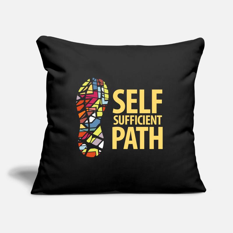  Self Sufficient Path Sofa pillowcase 17,3'' x 17,3'' (45 x 45 cm)