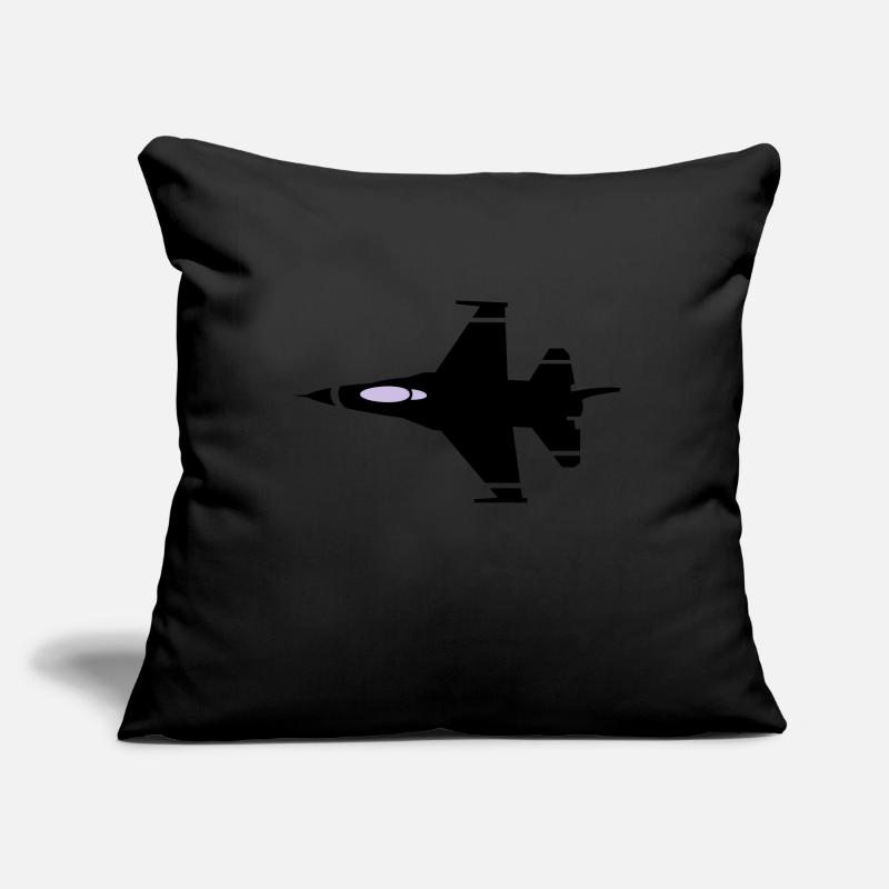 réaction volant Housse de coussin décorative 45 x 45 cm