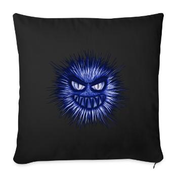 Monster - Sofakissenbezug 45 x 45 cm - Schwarz - Vorne