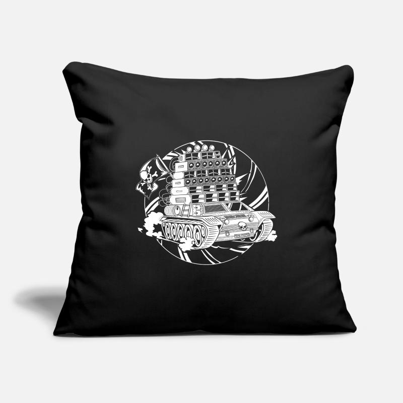 Tekno Nomads Pirate Sound System Sofa pillowcase 17,3'' x 17,3'' (45 x 45 cm)