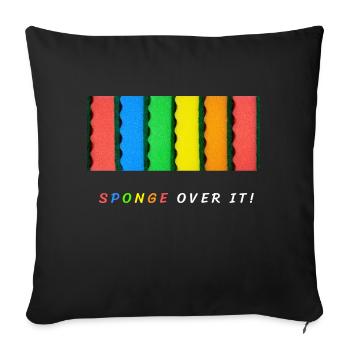 N’est-ce pas ? - Housse de coussin décorative 45 x 45 cm - noir - Devant