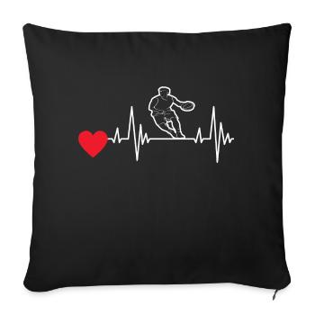 Basketball Basketball Club Basketball Lovers - Sofa pillowcase 17,3'' x 17,3'' (45 x 45 cm) - black - Front
