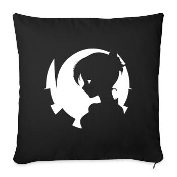 Batcave Girl Dark Fairytale Goth Occult Women Got - Housse de coussin décorative 45 x 45 cm - noir - Devant