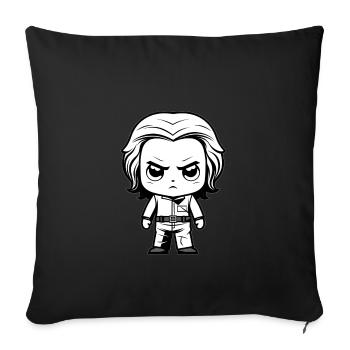 Halloween Horror Movie - Video Games Gaming - Sofa pillowcase 17,3'' x 17,3'' (45 x 45 cm) - black - Front
