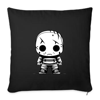 Halloween Horror Movie - Video Games Gaming - Sofa pillowcase 17,3'' x 17,3'' (45 x 45 cm) - black - Front
