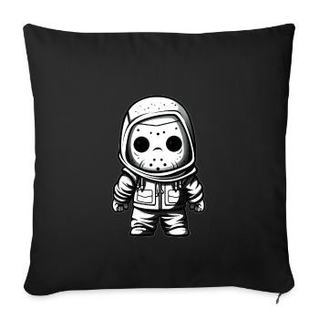 Halloween Horror Movie - Video Games Gaming - Sofa pillowcase 17,3'' x 17,3'' (45 x 45 cm) - black - Front