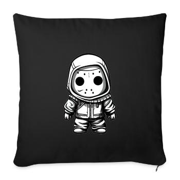 Halloween Horror Movie - Video Games Gaming - Sofa pillowcase 17,3'' x 17,3'' (45 x 45 cm) - black - Front