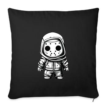 Halloween Horror Movie - Video Games Gaming - Sofa pillowcase 17,3'' x 17,3'' (45 x 45 cm) - black - Front